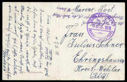 Beleg Deutsche Marine Schiffspost 1895-1939 - Other & Unclassified