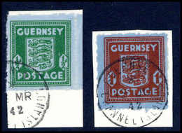 Briefst. Deutsche Besetzung II. WK Guernsey - Other & Unclassified
