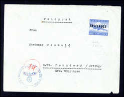 Beleg Deutsche Besetzung II. WK, Feldpostmarken - Other & Unclassified