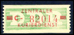 ** DDR Verwaltungspost B Zentraler Kurierdienst - Altri & Non Classificati