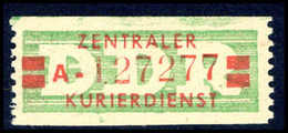 ** DDR Verwaltungspost B Zentraler Kurierdienst - Sonstige & Ohne Zuordnung