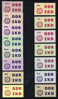 ** DDR Verwaltungspost C Laufkontrollzettel ZKD - Otros & Sin Clasificación