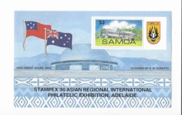 Samoa Bloc Feuillet  N° 38** Stampex 1986 - Samoa (Staat)