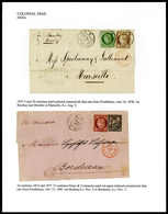 Beleg Sammlungen Und Posten Franz. Kolonien - Other & Unclassified