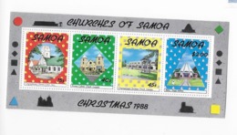 Samoa Bloc Feuillet  N° 45** Christmas 1988 - Samoa (Staat)