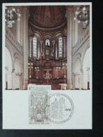 Carte Maximum Card Judaica Grande Synagogue De Bruxelles Belgique (ref 86409) - 1971-1980