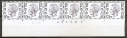 1066 * R 55  Strip Van 6 Zonder NR * 24-1-75 // A91907* Postfris Xx - Rollen