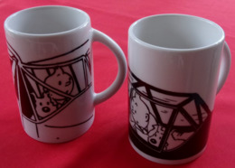 Tintin : 2 Tasses Mug ,  état Neuf - El Arte De La Mesa