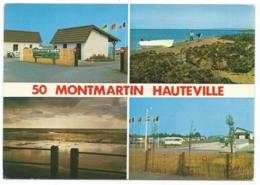 CP MULTIVUES MONTMARTIN HAUTEVILLE, MANCHE 50 - Montmartin Sur Mer