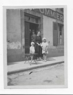 29    LA FORET-FOUESNANT  1921   PHOTO HOTEL POMMIER  FAMILLE BROSSE EN VACANCES   TRES BON ETAT  10.5  X  8 - La Forêt-Fouesnant