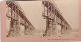 1891 KILBURN 6621 / RICHMOND / THE GREAT BRIDGE - Photos Stéréoscopiques