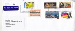 ROTARY INTERNATIONAL, HIGH WAY, WELDER, OILMEN, LACROSSE, LAKE, STAMPS ON COVER, 2019, CANADA - Briefe U. Dokumente