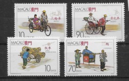 Macao N°555/558 - Timbres Neufs ** Sans Charnière - TB - Autres & Non Classés