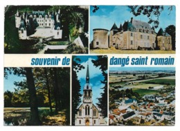 86 Dangé-St-Romain - Multi-vues (Château De La Fontaine, La Forêt Du Rond Du Chêne, L'église, Vue Aérienne...) - Dange Saint Romain