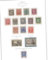 Francia SP.1942 Jean De Vienne  Scott.B 133+See Scans On Album B; - Unused Stamps