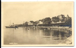 NYON 1936 - Bateau à Vapeur - Chapaliaz Fils éditeur - VENTE DIRECTE X - Nyon