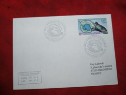 Kerguelen 22-10-2001 20e Anniversaire De La CCAMLR - Lettres & Documents