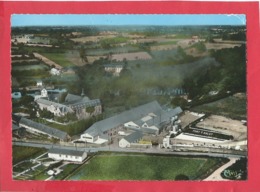 CPSM  Grand Format -   Entrammes -  (53.Mayenne ) - Abbaye Et Fromagerie De La Trappe Du Port Du Salut  Vue Aérienne - Entrammes