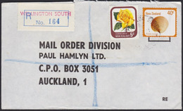 WELLINGTON SOUTH REGISTERED COVER - Covers & Documents