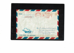 LCTN57/2 - VIET-NAM EMA SUR LETTRE AVION 8/2/1993 - Vietnam