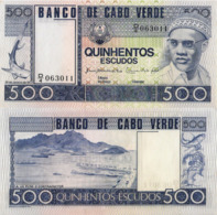 CAPE VERDE 500 ESCUDOS FROM 1977, P55, UNC - Cap Verde