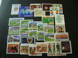Canada 1983 To 1986 Commemorative/special Issues Complete (between SG 1083 And 1226 - See Description) 5 Images - Used - Annate Complete