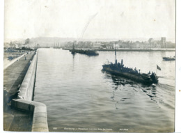 Photo éditée :   Format : 278*220 Mm Cherbourg   Torpilleur Dans Les Jetées     VOIR  DESCRIPTIF  §§§ - Non Classificati