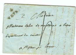 Lettre 4 Veynes Hautes Alpes Linéaire 1803 TB - 1801-1848: Précurseurs XIX