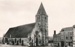 CPSM - France - (61) Orne - Longny Au Perche - L'Eglise Et L'Hôtel St-Pierre - Longny Au Perche