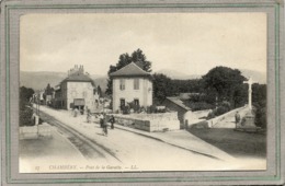 CPA - CHAMBERY (73) - Aspect Du Quartier Du Pont De La Garatte Et Du Calvaire Au Début Du Siècle - Chambery