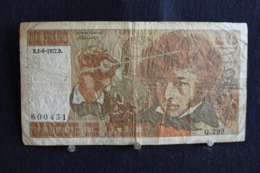 84 / Banque De France  10 Francs, Berlioz, F.3-10-1974.F.  /  N° 600451 - 10 F 1972-1978 ''Berlioz''