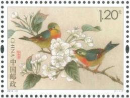 2016-21 CHINA Leiothrix&#xFF08;love&#xFF09;birds STAMP 1v - Unused Stamps