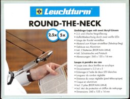 LEUCHTTURM - LOUPE à PENDRE Au COU, Gr.2.5x/5x - Pinze, Lenti D'ingrandimento E Microscopi