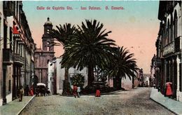 CPA Espagne LAS PALMAS DE GRAN CANARIA - Calle De Espiritu Sta. (304787) - La Palma