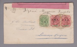 Südafrika 1901-04-10 Pretoria Zensurbrief Nach Louenco Margues (Spuren) 2 1/2 Penny - Oranje Vrijstaat (1868-1909)