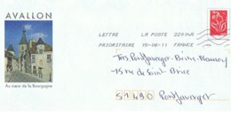 AVALLON - Au Coeur De La Bourgogne - Prêts-à-poster: Repiquages /Lamouche