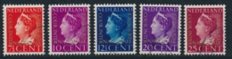 Nederland/Netherlands/Pays Bas/Niederlande 1947 Mi: DM 20-24 Yt: TS 19-23 Nvph: D 20-24 (Gebr/used/obl/o)(4763) - Dienstmarken