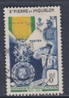 Saint Pierre Et Miquelon N° 347 O Centenaire De La Médaille Militaire Oblitération Légère Sinon TB - Oblitérés