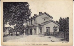 51 - VITRY-la-VILLE - La Gare - - Vitry-la-Ville