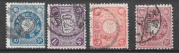 Japon    N°  102  Et 112 à  114    Oblitérés  B/TB   - Used Stamps