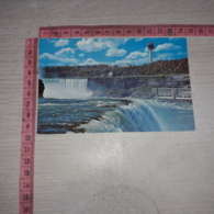 C-76350 AMERICAN FALLS AT PROSPECT POINT WITH HORSESHOE NIAGARA FALLS CANADA - Cartes Modernes