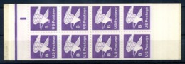 1981 STATI UNITI N.1339 B Violet (18c.) Carnet C1339 L128 ** - Unused Stamps
