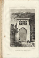 AFGHANISTAN TOMBEAU DU SULTAN MAHMUD A' GAZNA 1835 INCISIONE DI LEMAITRE - Estampes & Gravures