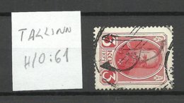 Russia Russland Ca 1915 Stumme Stempel Mute Cancel Estonia Estland Tallinn Reval - Maschinenstempel (EMA)