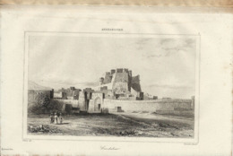 AFGHANISTAN CANDAHAR 1835 INCISIONE DI LEMAITRE - Estampes & Gravures