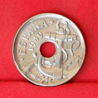 SPAIN 50 CENTIMOS 1949 -    KM# 777 - (Nº31628) - 50 Centesimi