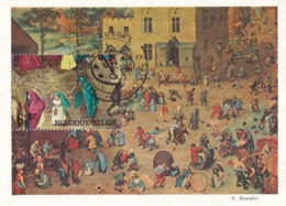 Carte Maximum Peinture Belgique 1967 Brueghel - 1961-1970