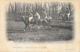 Les Sports: Hippisme - Courses D'obstacles D'Auteuil, Saut Du Brook - Collections ND Phot. - Carte N° 3 - Hípica