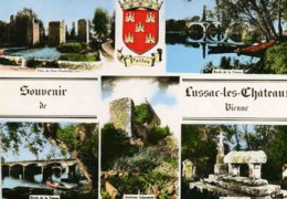 86D18 - LUSSAC Les CHÂTEAU - Multivues - Lussac Les Chateaux