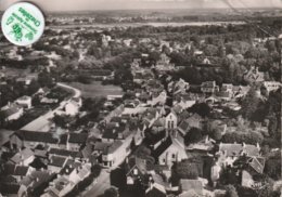 78 - Très Belle Carte Postale Semi Moderne Dentelée De  VERNEUIL SUR SEINE     Vue Aérienne - Verneuil Sur Seine